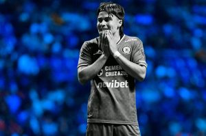 Luka Romero sigue sin despegar en Cruz Azul