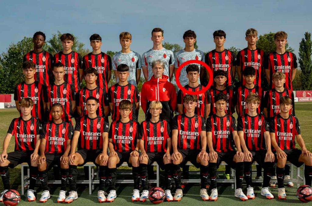 Conoce a Matteo Zanacca, el mexicano en AC Milan