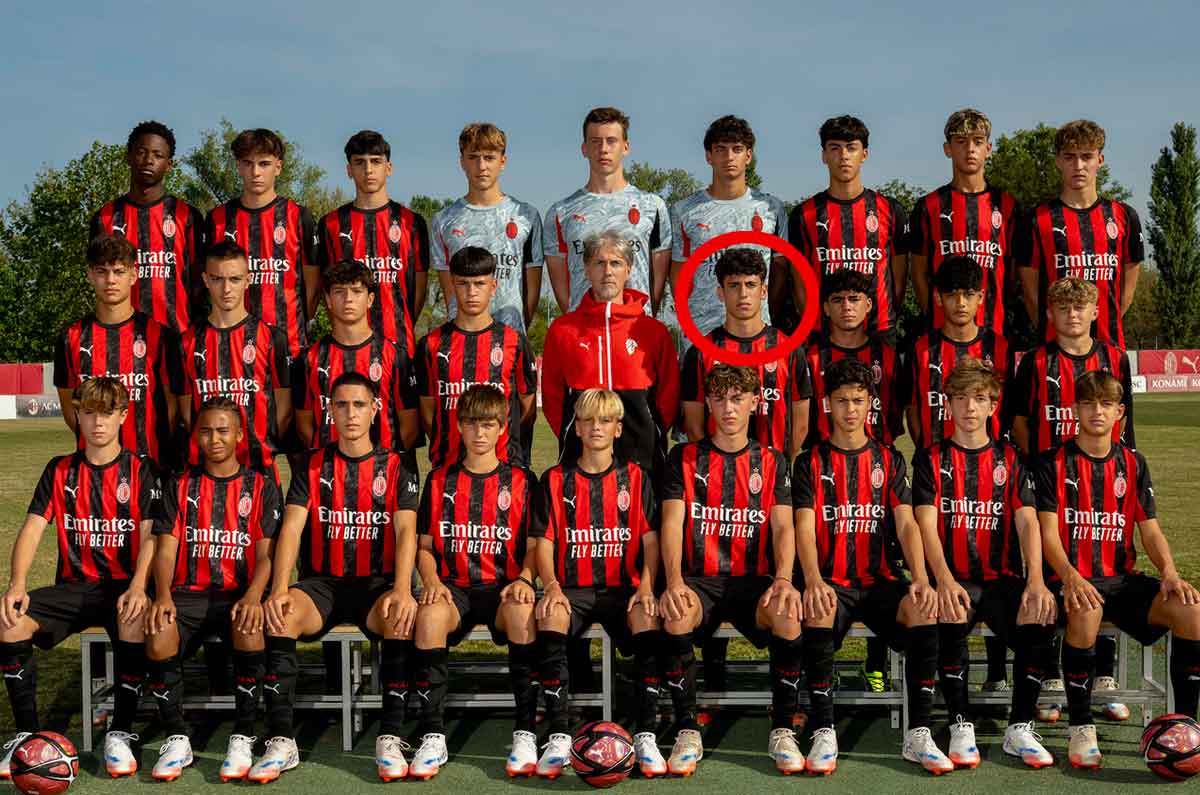 Conoce a Matteo Zanacca, el mexicano en AC Milan