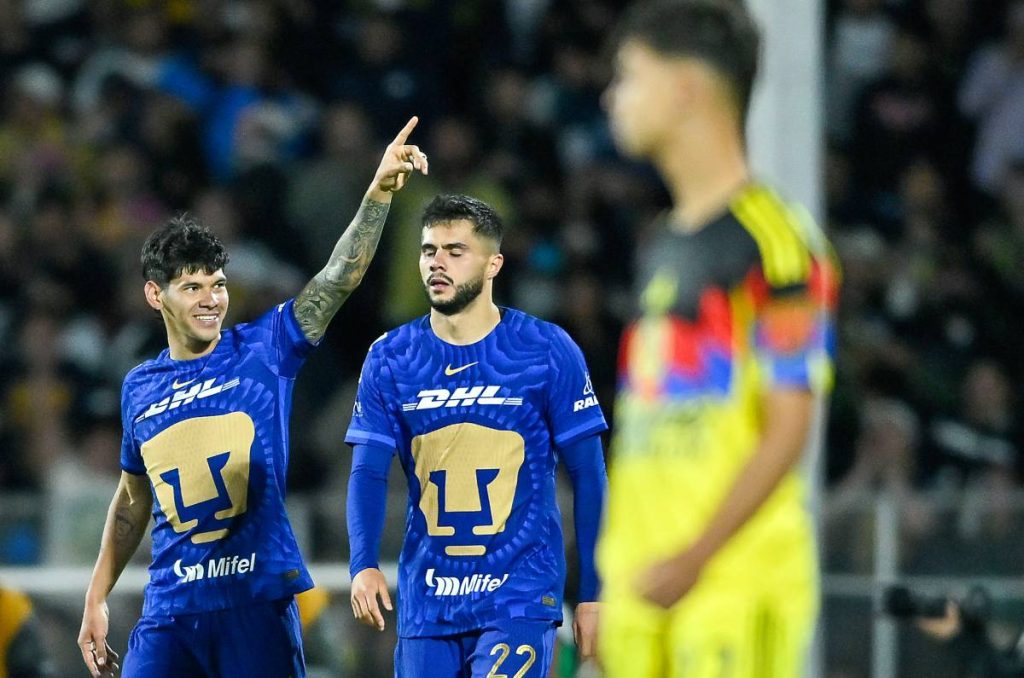 Pumas y sus futbolistas paraguayos que anotaron ante América 4