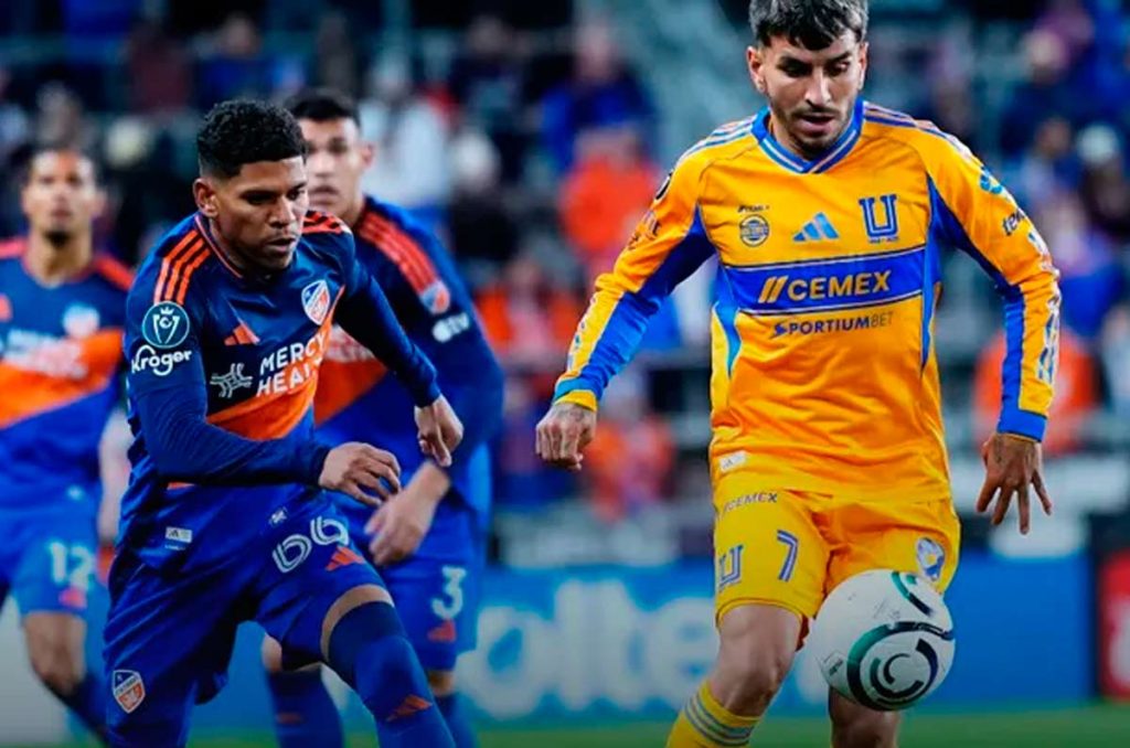 Tigres busca la remontada vs Cincinnati en la Concachampions 2026