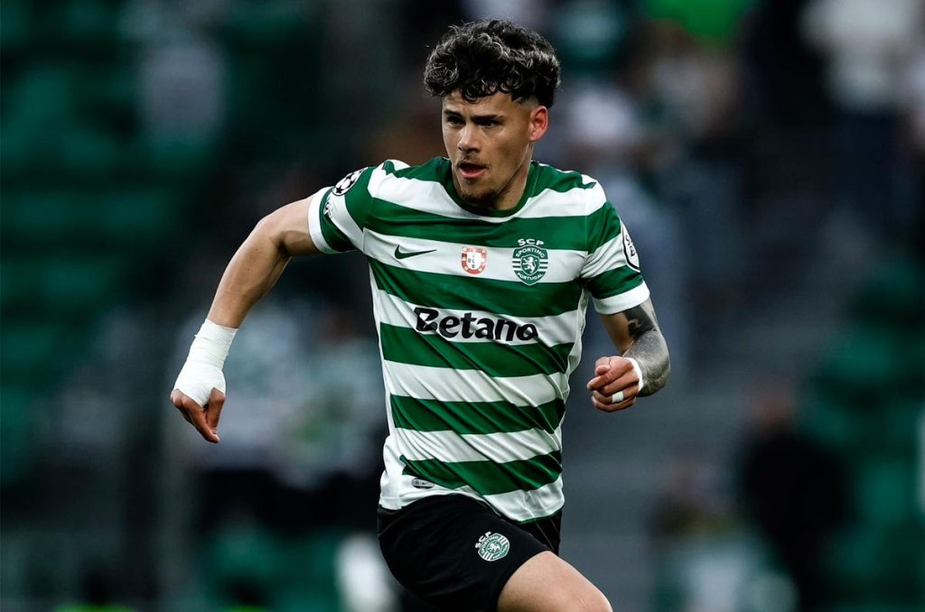 Maxi Araújo la sigue rompiendo en el Sporting de Lisboa