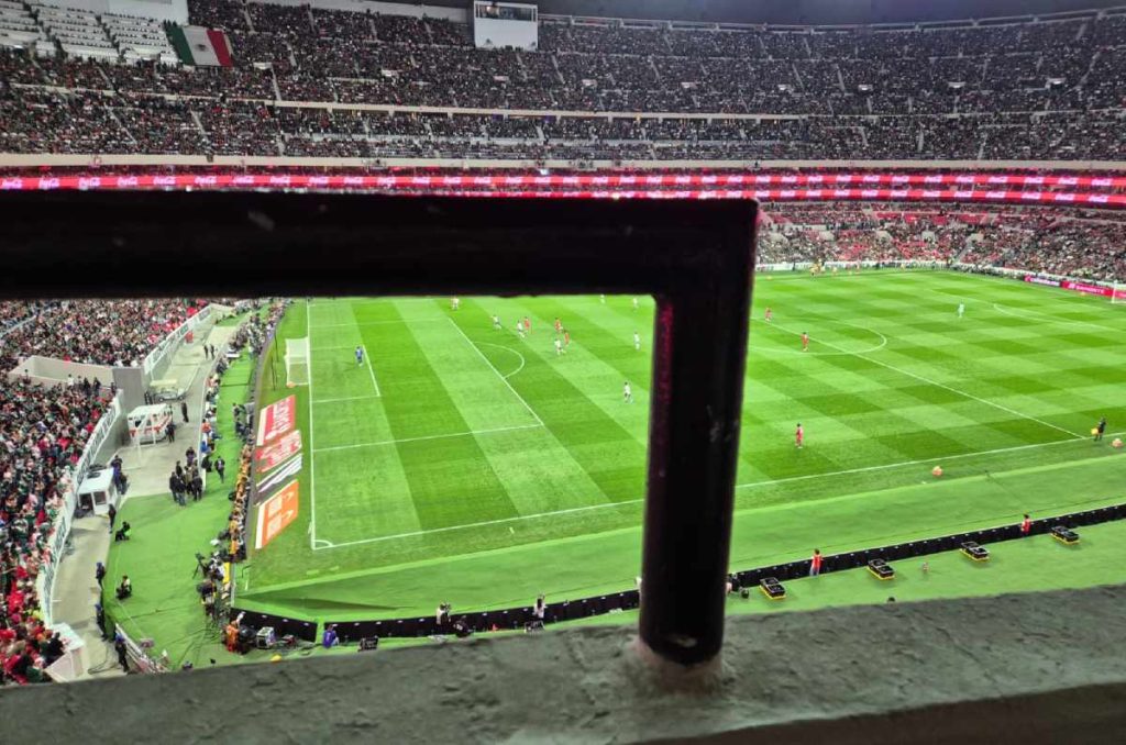 Las deficiencias que presentó el nuevo Estadio Azteca 0