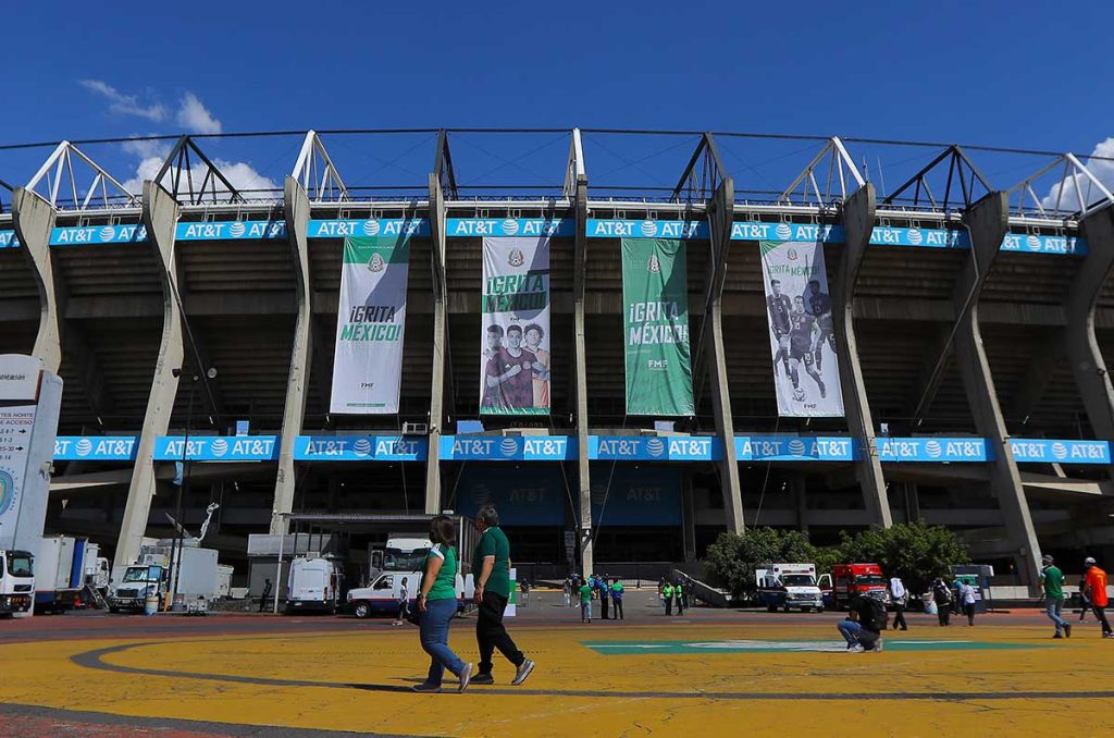 Vandalizan el Estadio Azteca a días de su reapertura