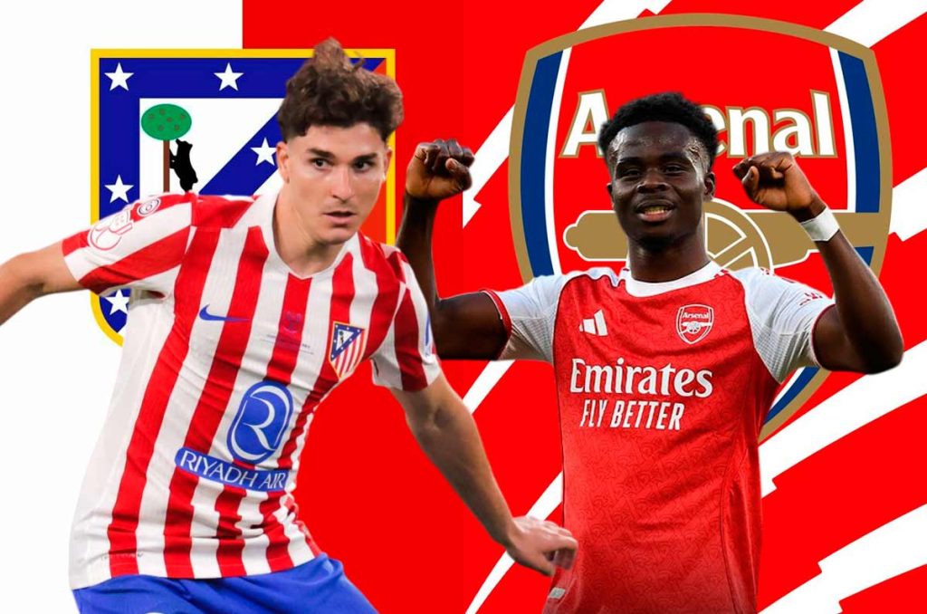 Atlético de Madrid vs Arsenal, duelo de equipos malditos en Champions League