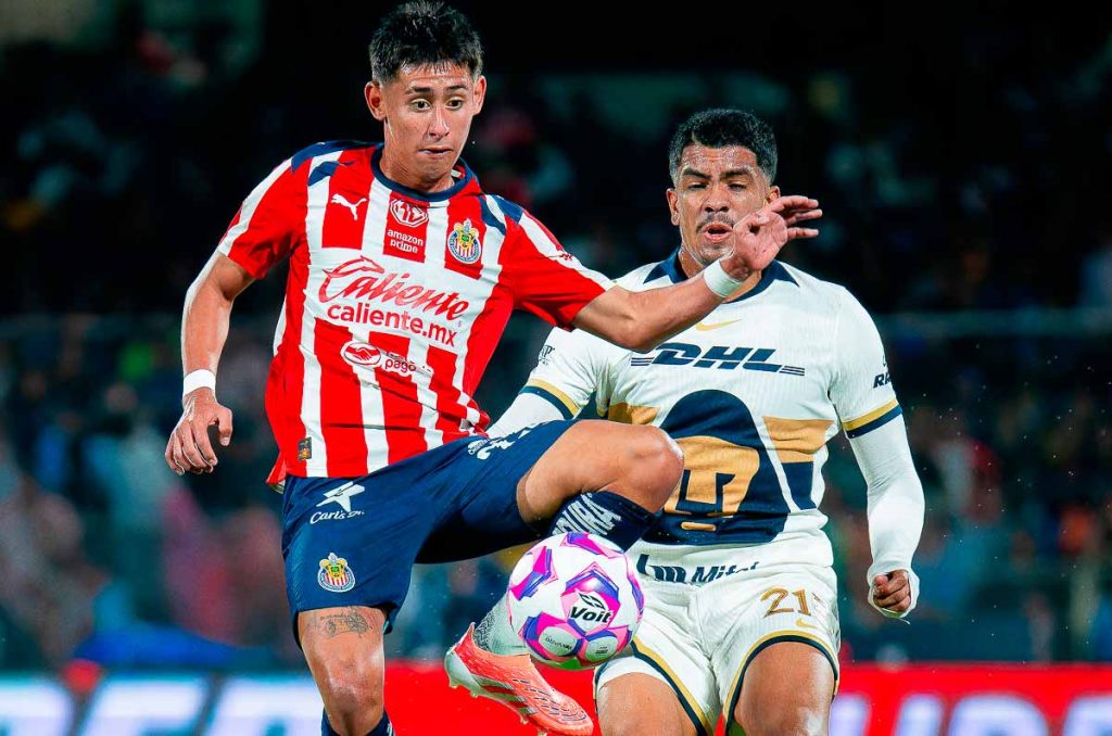 Chivas vs Pumas juegan por la Jornada 13 del torneo Clausura 2026 dentro de la Liga MX