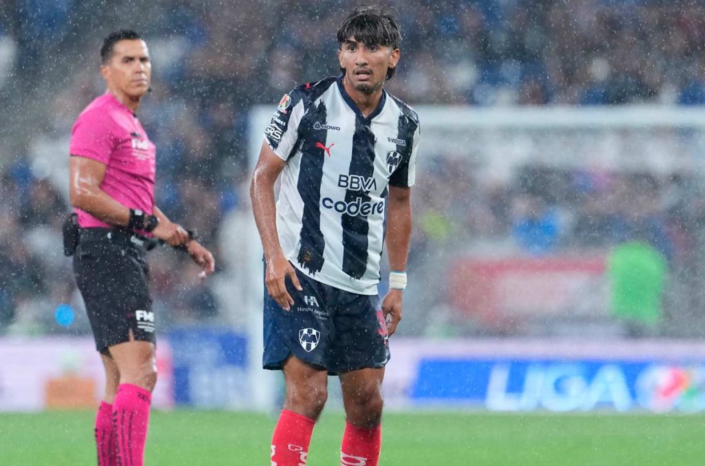 Sebastián Rodríguez, uno de los jugadores que debutó Nicolás Sánchez en Rayados de Monterrey