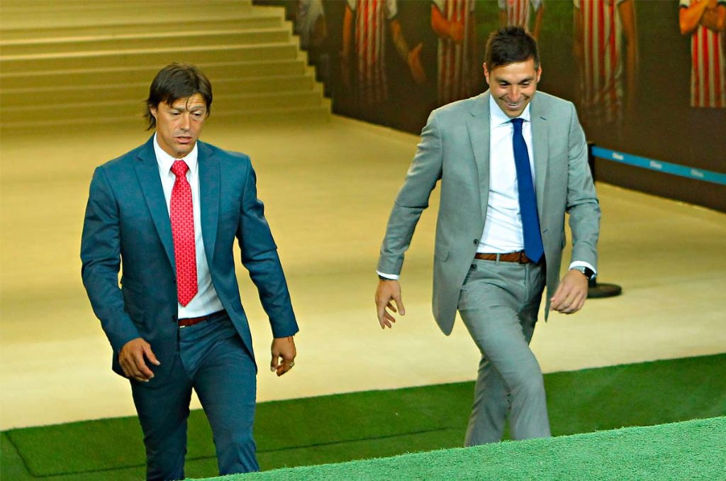 Matías Almeyda y Diego Alonso, dos cantidatos para dirigir al América
