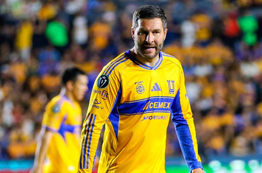André-Pierre Gignac, el único jugador en activo dentro de este listado