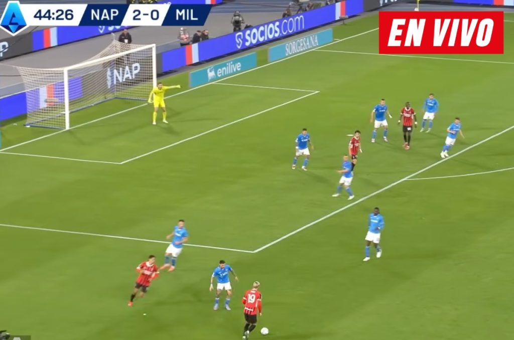 Napoli vs Milan: a qué hora y dónde ver EN VIVO a Santi Giménez