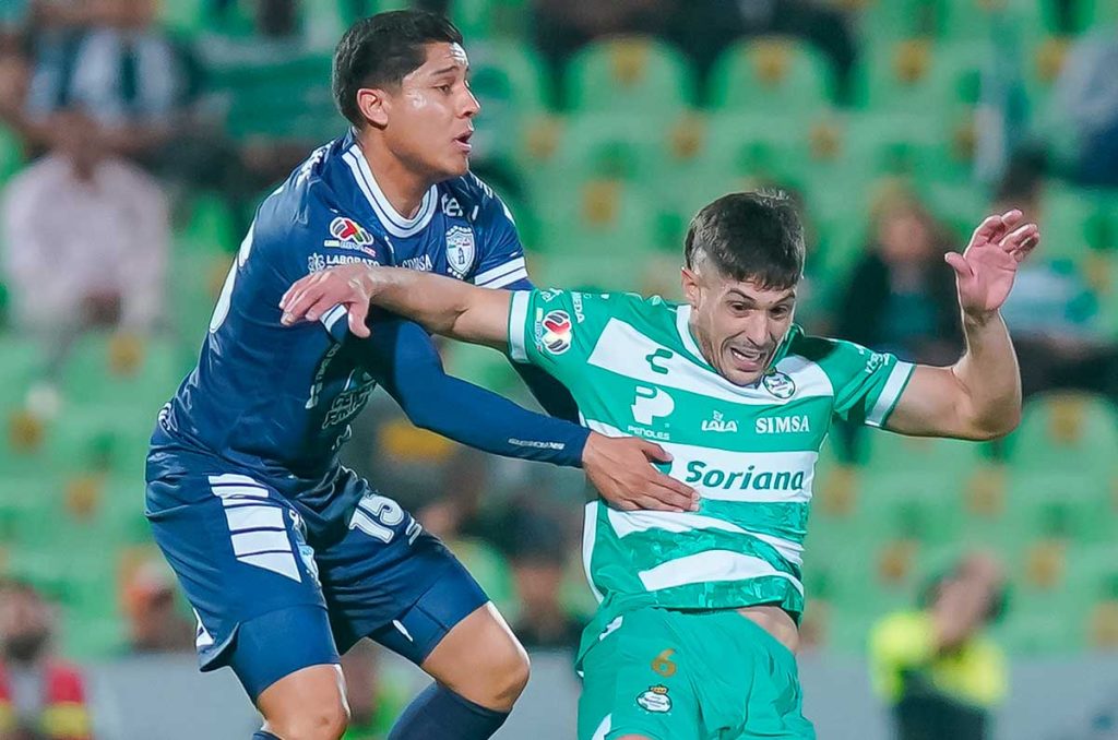 Pachuca vs Santos Laguna juegan la Jornada 14 del torneo Clausura 2026 dentro de la Liga MX