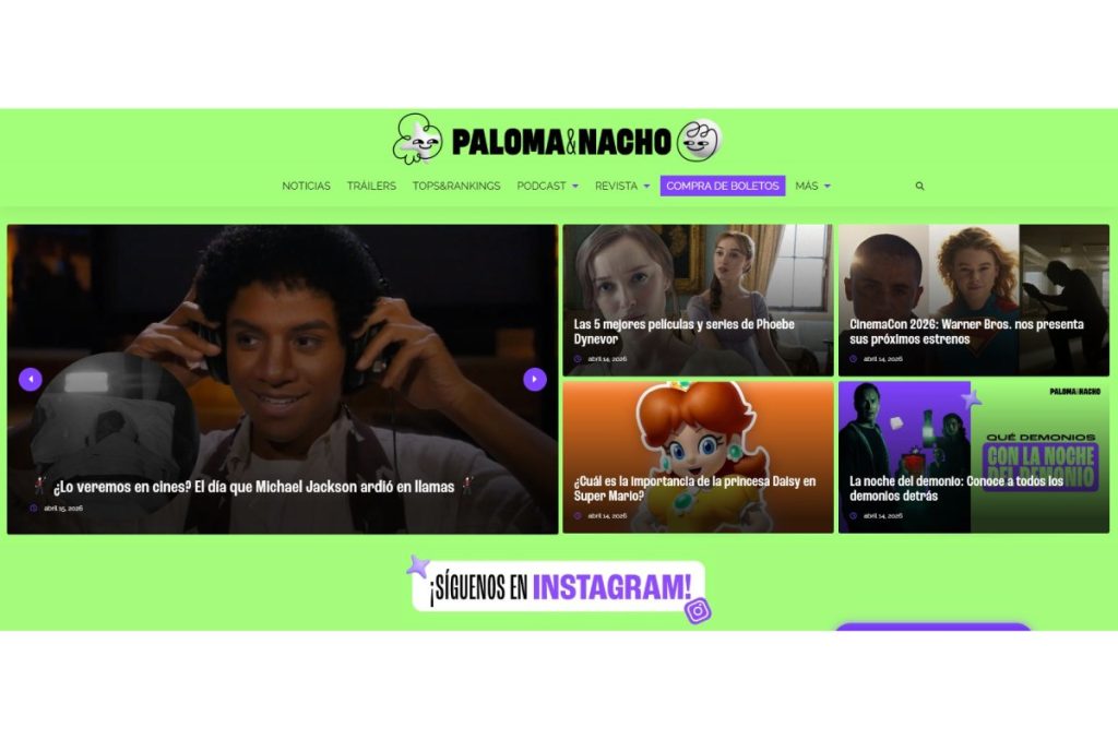 Paloma & Nacho: Donde El Periodismo Cinematográfico Se Encuentra Con La Pasión Por El Cine