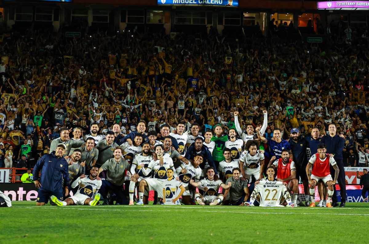 Pumas cosuma su segundo mejor torneo en torneos cortos