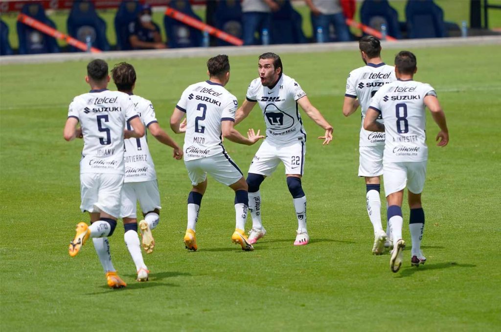 Juan Pablo Vigón había sido el último en anotar de tiro libre con Pumas