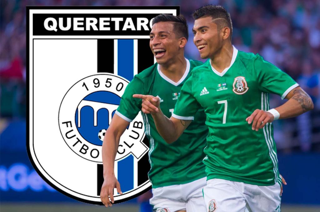 Ángel Sepúlveda y Orbelín Pineda, dos de las grandes ventas de los Gallos de Querétaro