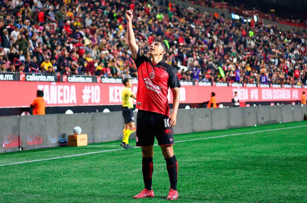 Xolos de Tijuana, a falta de Mora, Kevin Castañeda