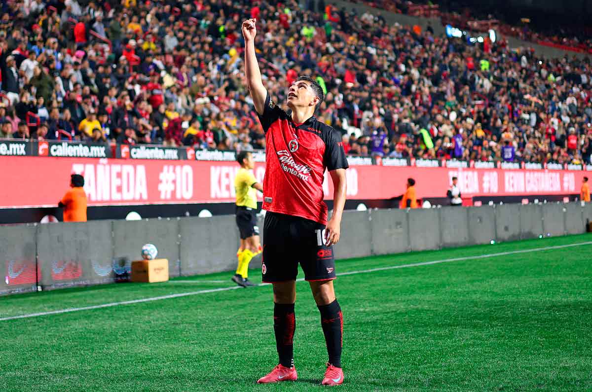 Xolos de Tijuana, a falta de Mora, Kevin Castañeda