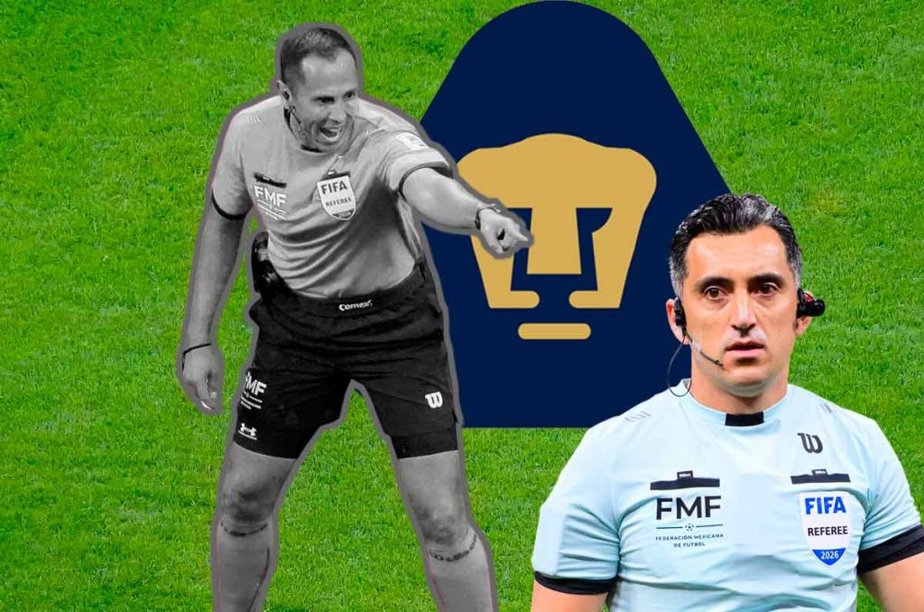 Árbitros designados para las semifinales; Pumas congela a Santander