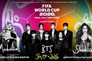 Madonna, Shakira y BTS encabezan show de medio tiempo en Mundial 2026