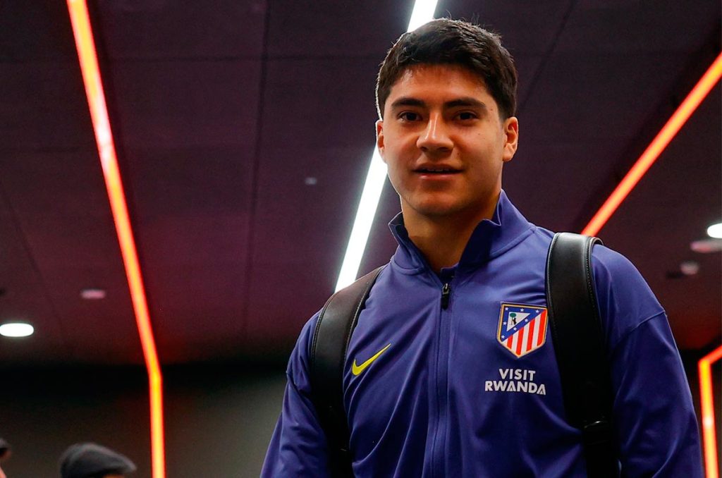 Obed Vargas se irá del Atlético de Madrid a otro club