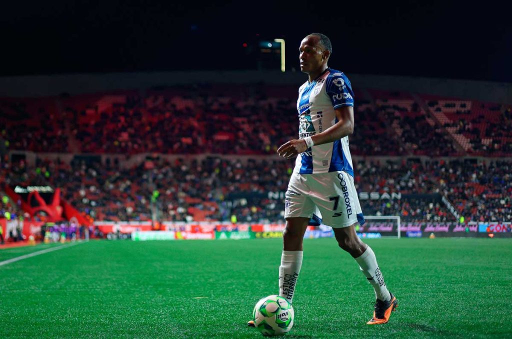 Luis Quiñones, uno de los jugadores que termina contrato con Pachuca