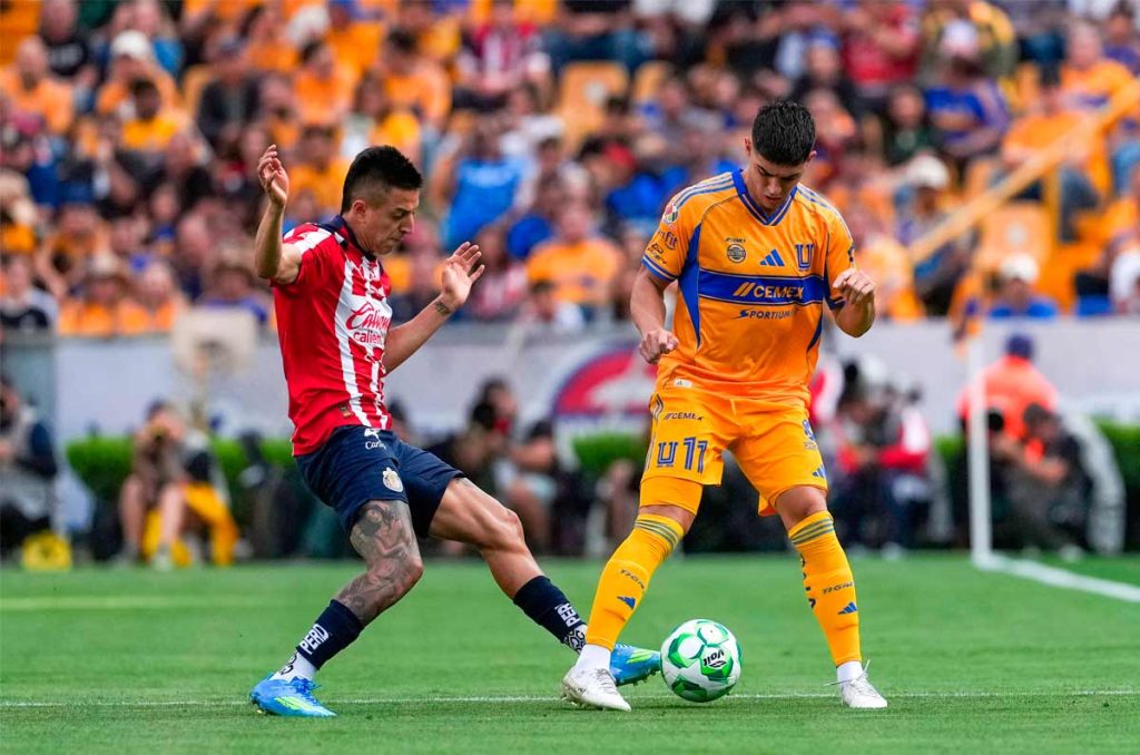 Tigres vs Chivas se enfrentan por la ida de los Cuartos de Final del torneo Clausura 2026 dentro de la Liga MX