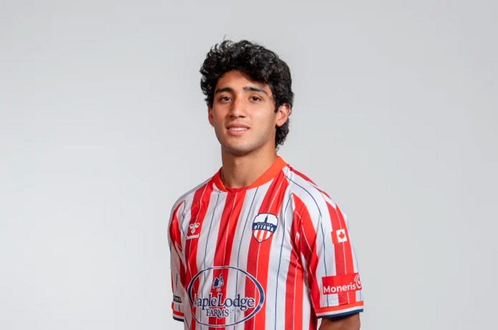 Santiago López estuvo a préstamo con el Atlético Ottawa