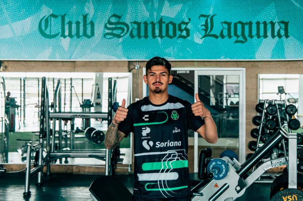 Diego González se convirtió en jugador de Santos Laguna