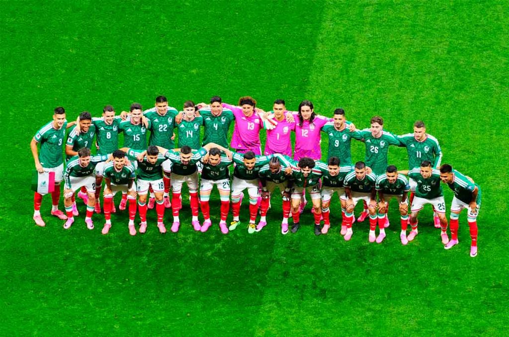 Esta es la alineación de la Selección Mexicana para enfrentar a Inglaterra
